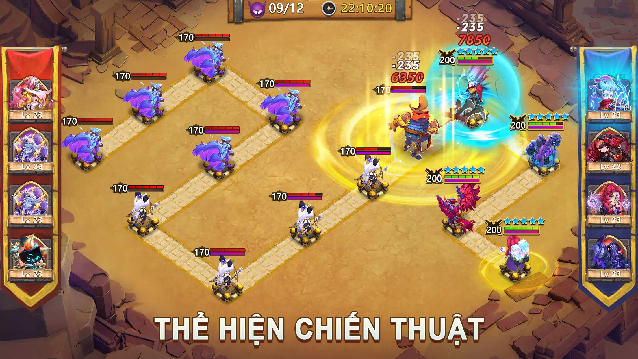 CastleClash:Quyết Chiến-Gamota Скриншот 3