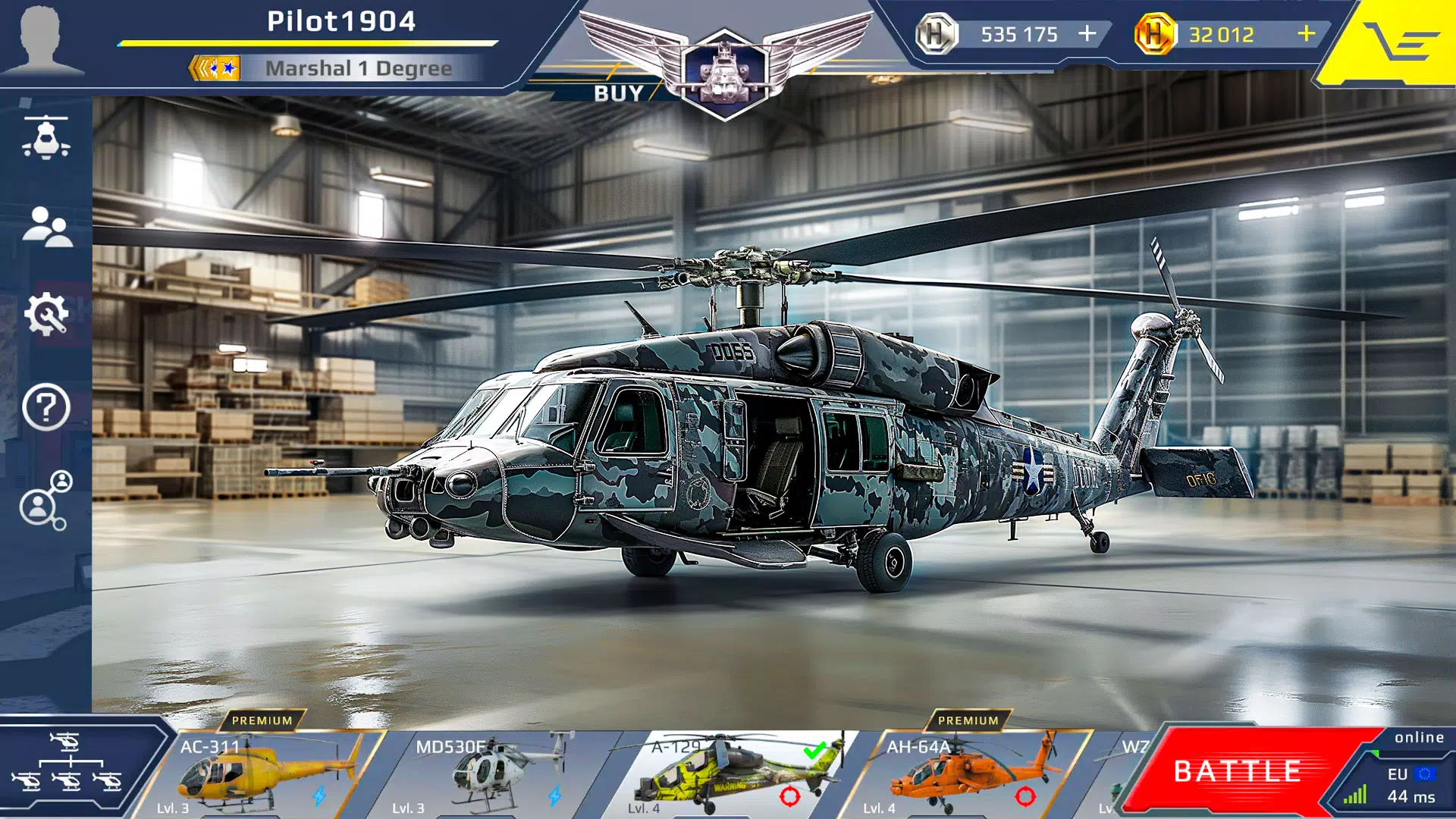Gunship Battle Air Force War Captura de tela 3