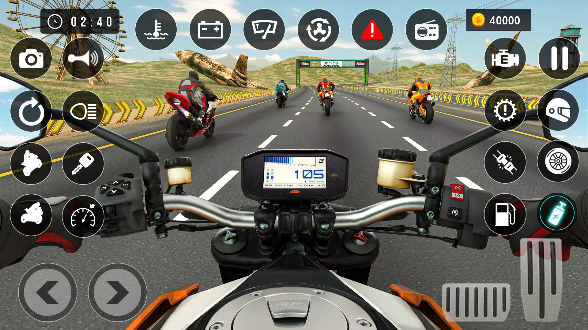 Bike Racing Games - Bike Game スクリーンショット 1