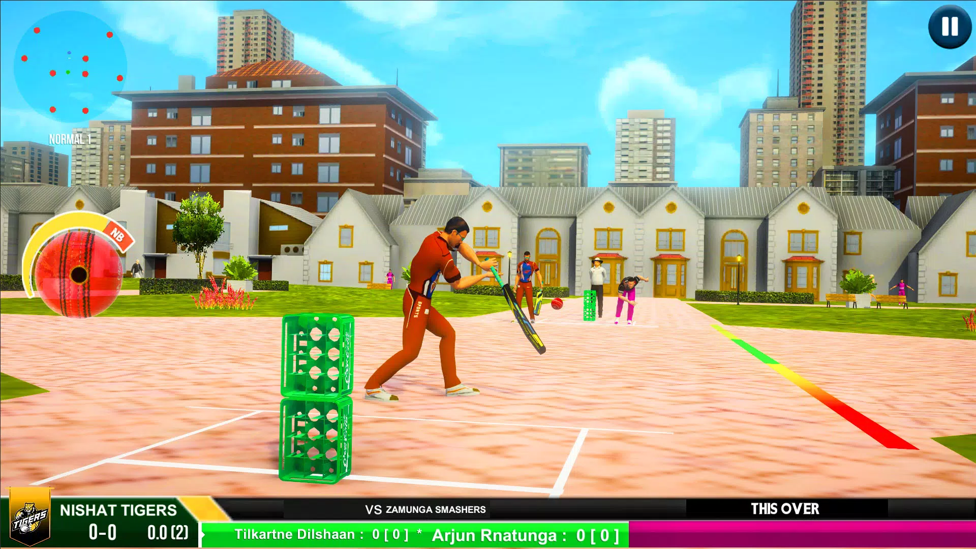 Street Criket-T20 Cricket Game Captura de pantalla 1