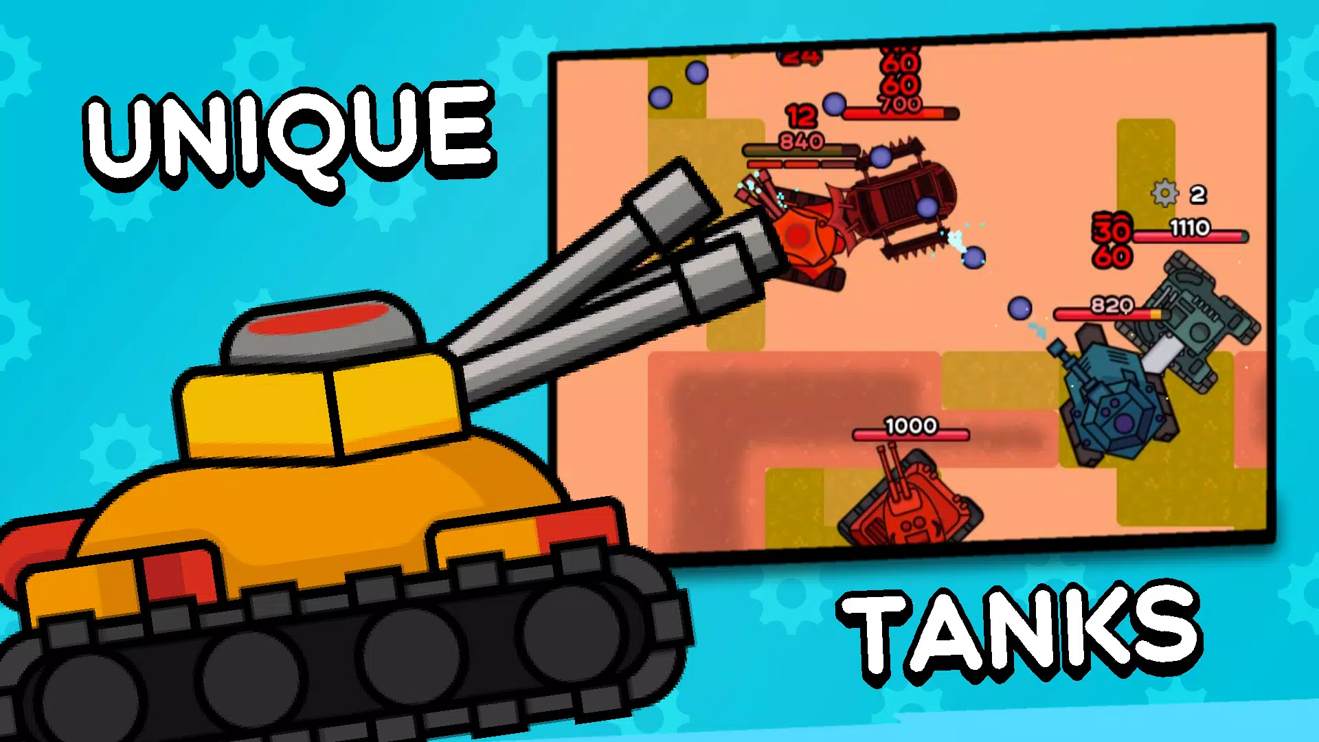 Tanks: Battle for survival Captura de tela 2