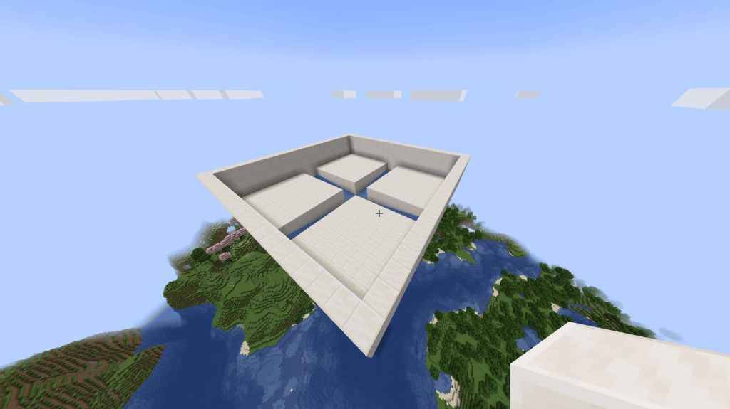 Minecraft Mob Spawner na walang bubong