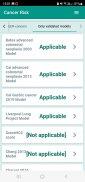 Cancer Risk Calculator Captura de tela 3
