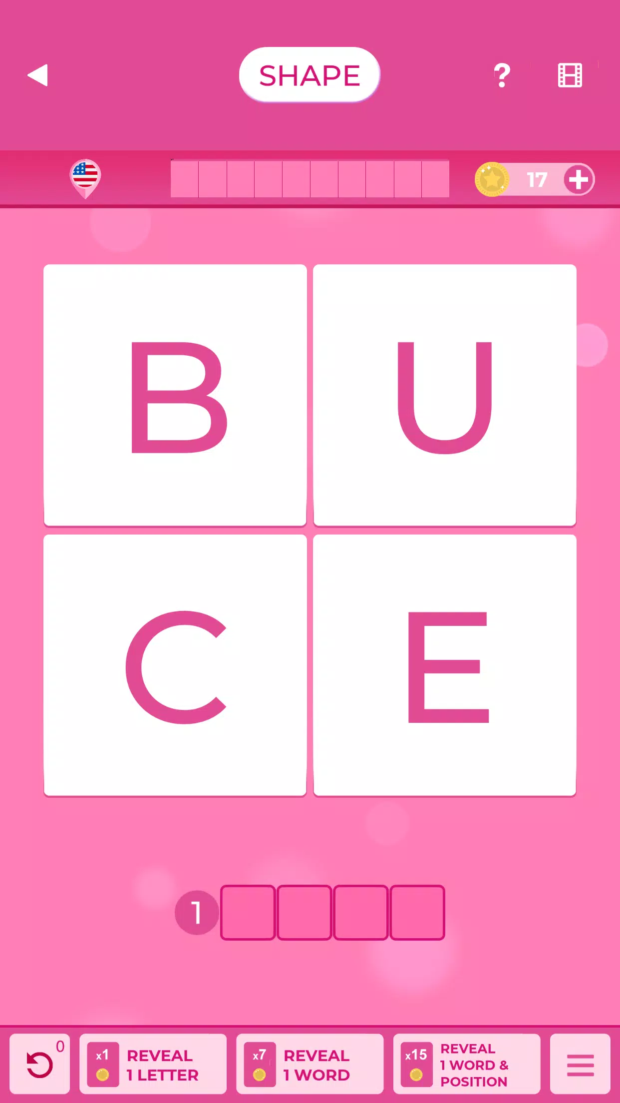 PINK WORD BRAIN Captura de pantalla 3