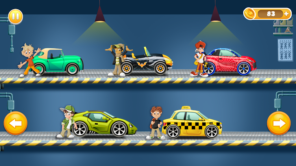 Uphill Races Car Game For Boys Captura de tela 3