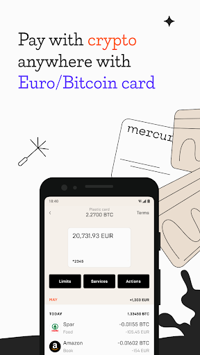 Mercuryo Bitcoin Cryptowallet應用截圖第3張