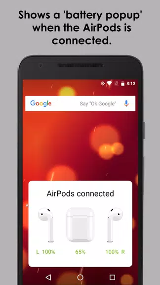 AirBuds Popup - airpod battery Capture d'écran 0