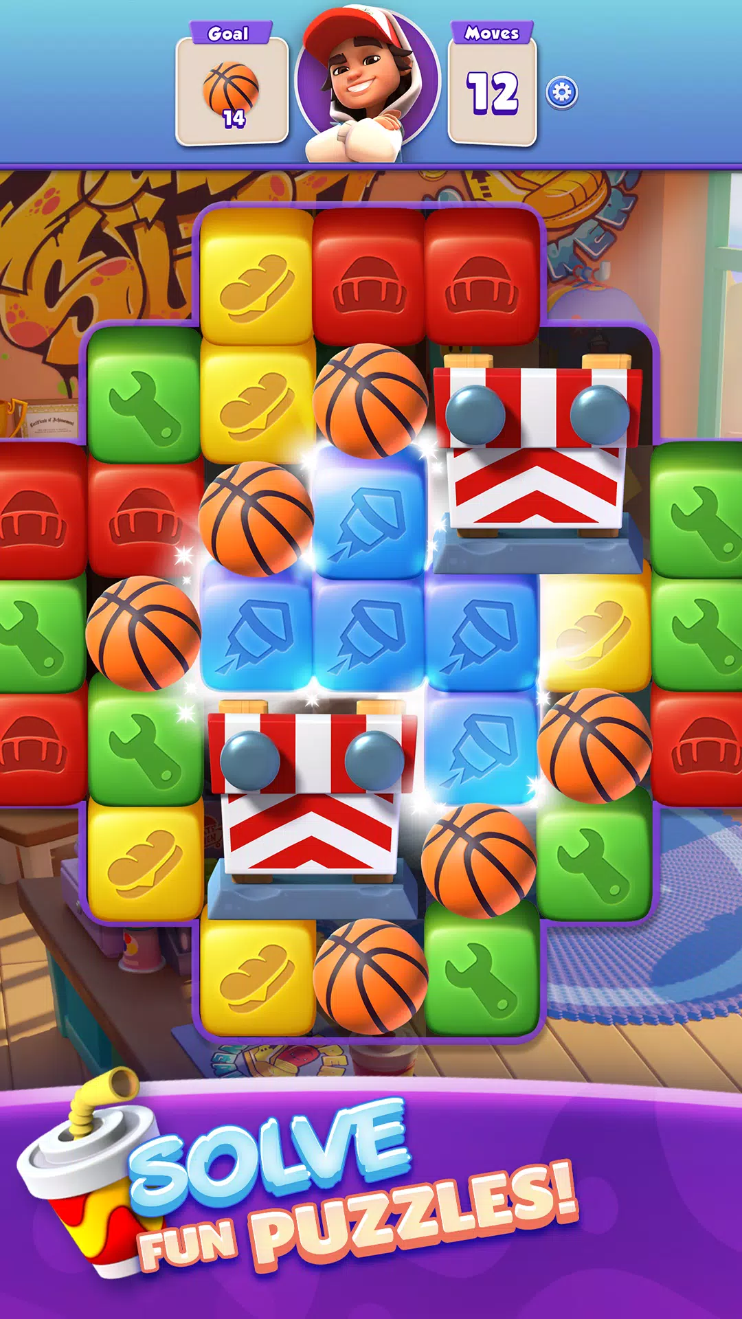 Subway Surfers Blast Скриншот 3