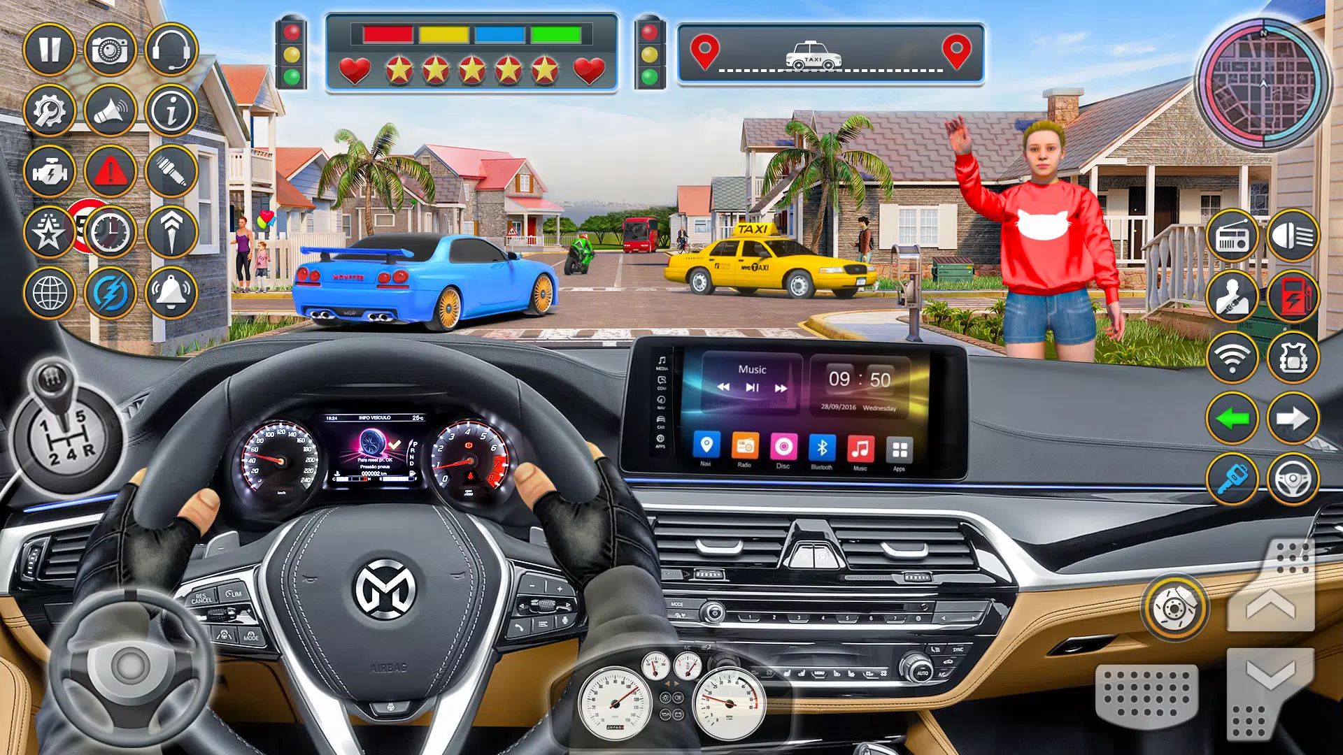 City Taxi Simulator Скриншот 2