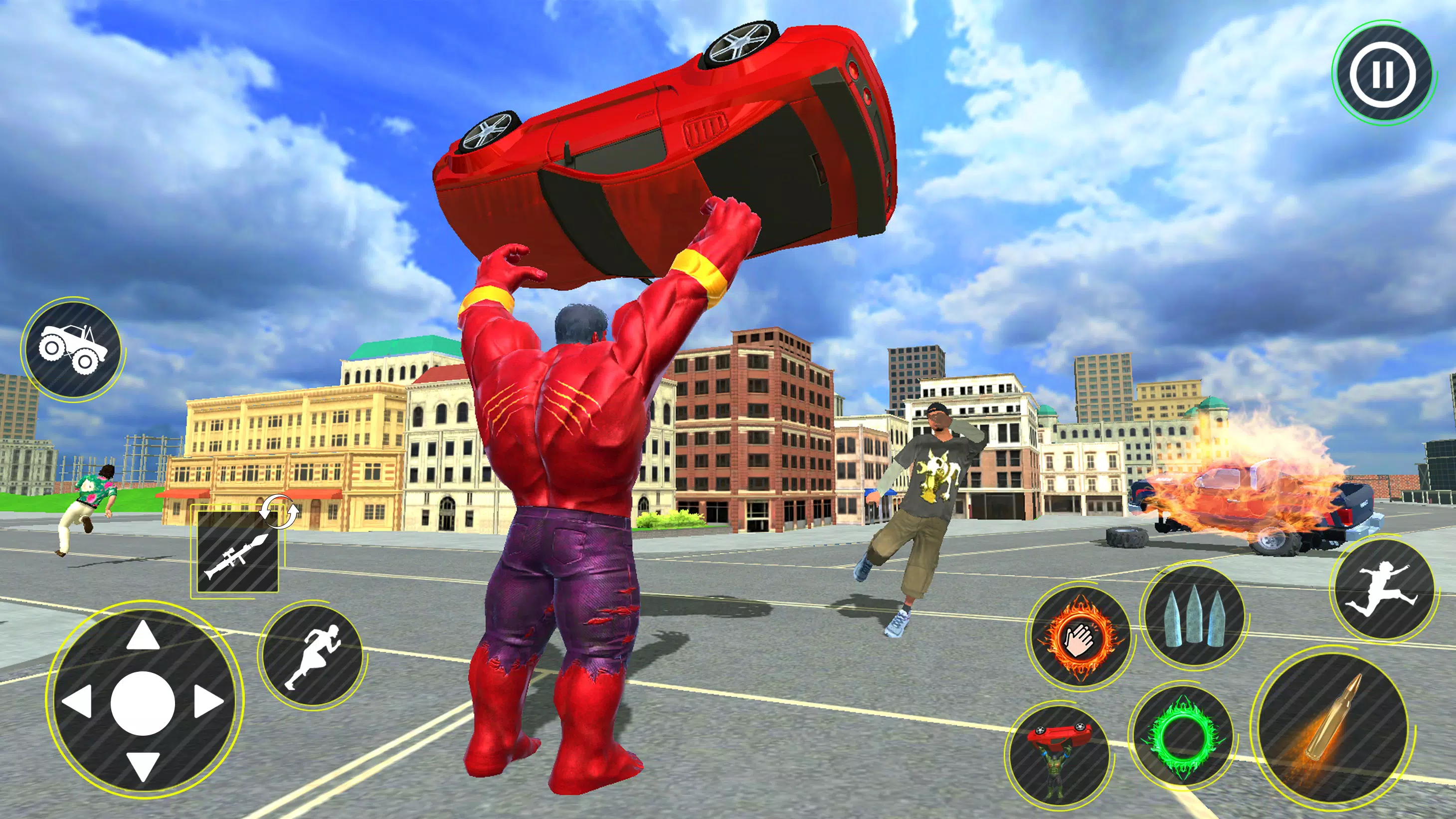 Incredible Monster Hero 3D War應用截圖第3張