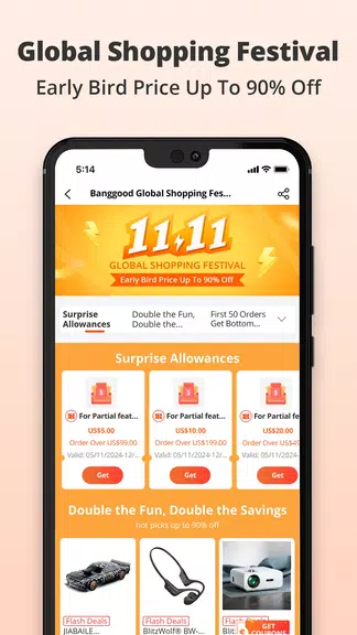 Banggood - Compra en Línea Captura de pantalla 0