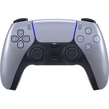 Sterling Silver PS5 DualSense Controller