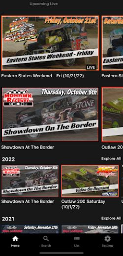 Dirt Track Digest TV Screenshot 1