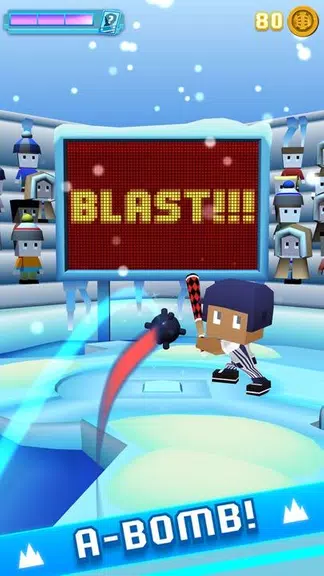 Blocky Baseball स्क्रीनशॉट 1