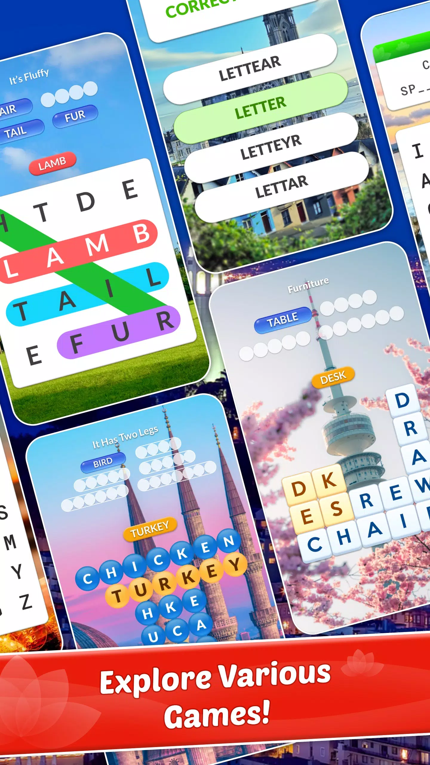 Word Town: Find Words & Crush! Capture d'écran 3