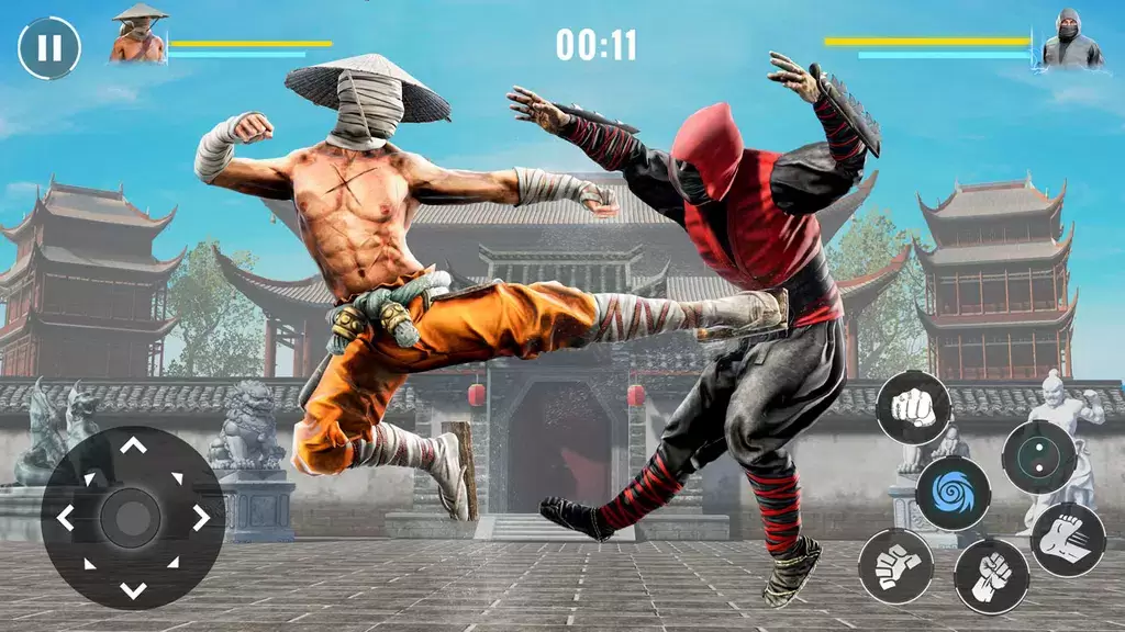 Karate Kung Fu Fighting Game Screenshot 0