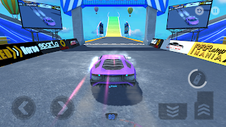 Ramp Car Trick Master 3D Screenshot 2