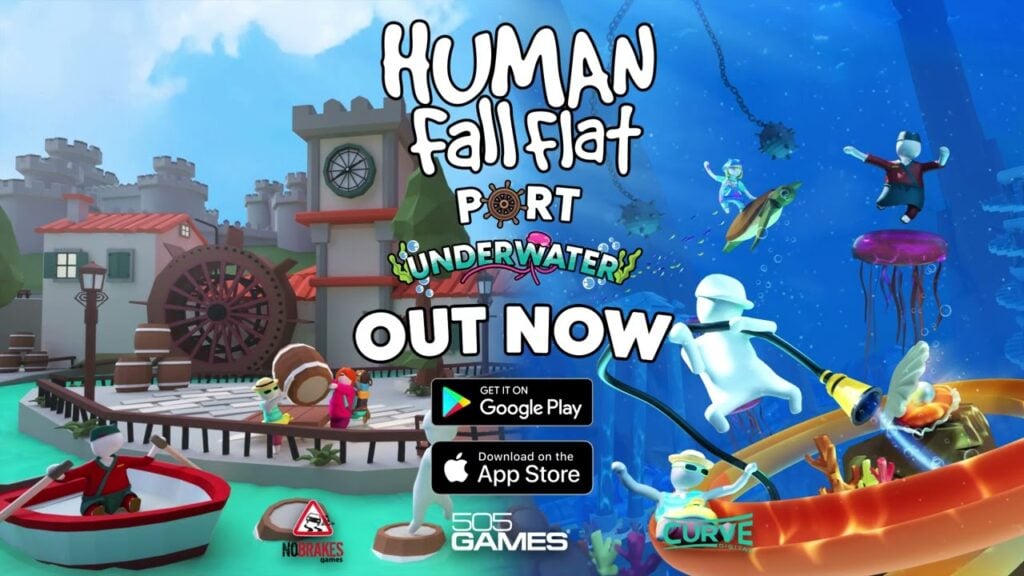 基于物理的平台游戏 Human Fall Flat 推出两个新关卡