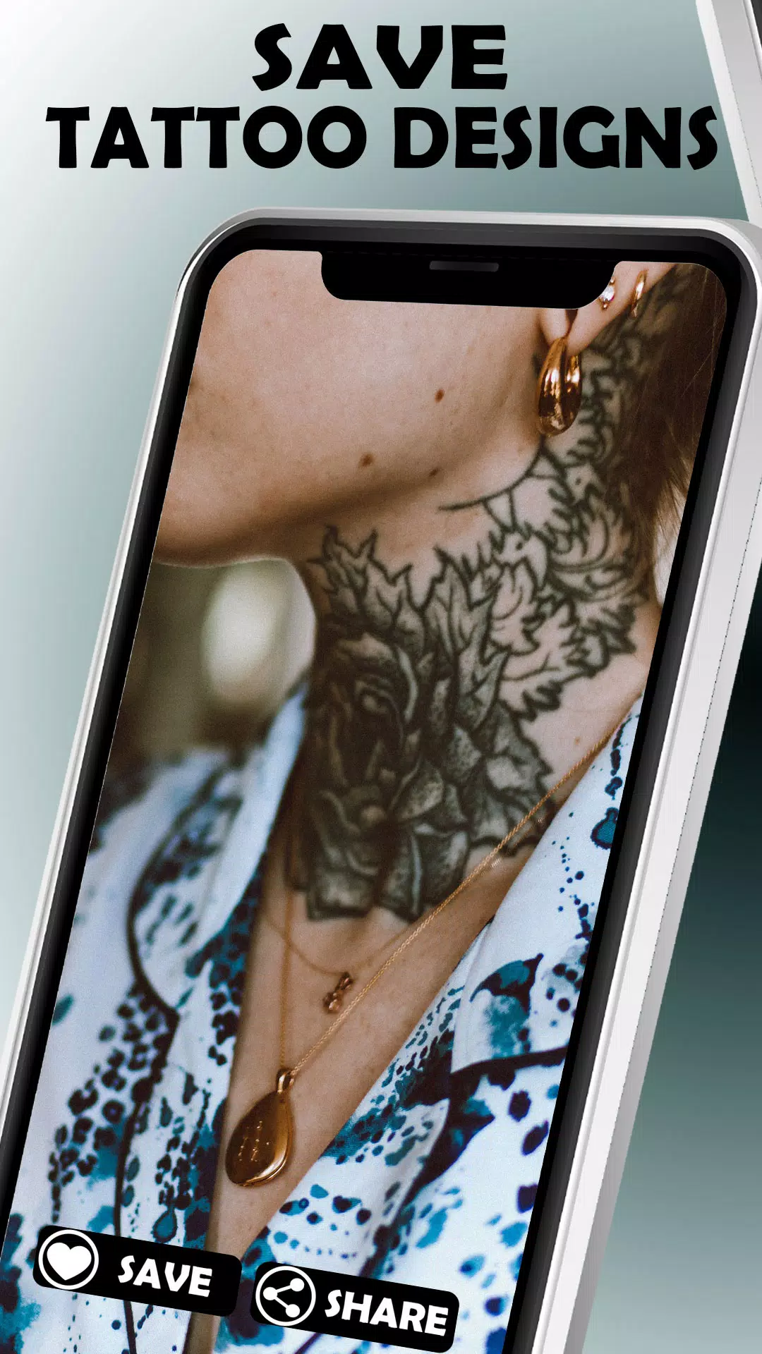 Neck Tattoo Designs স্ক্রিনশট 1