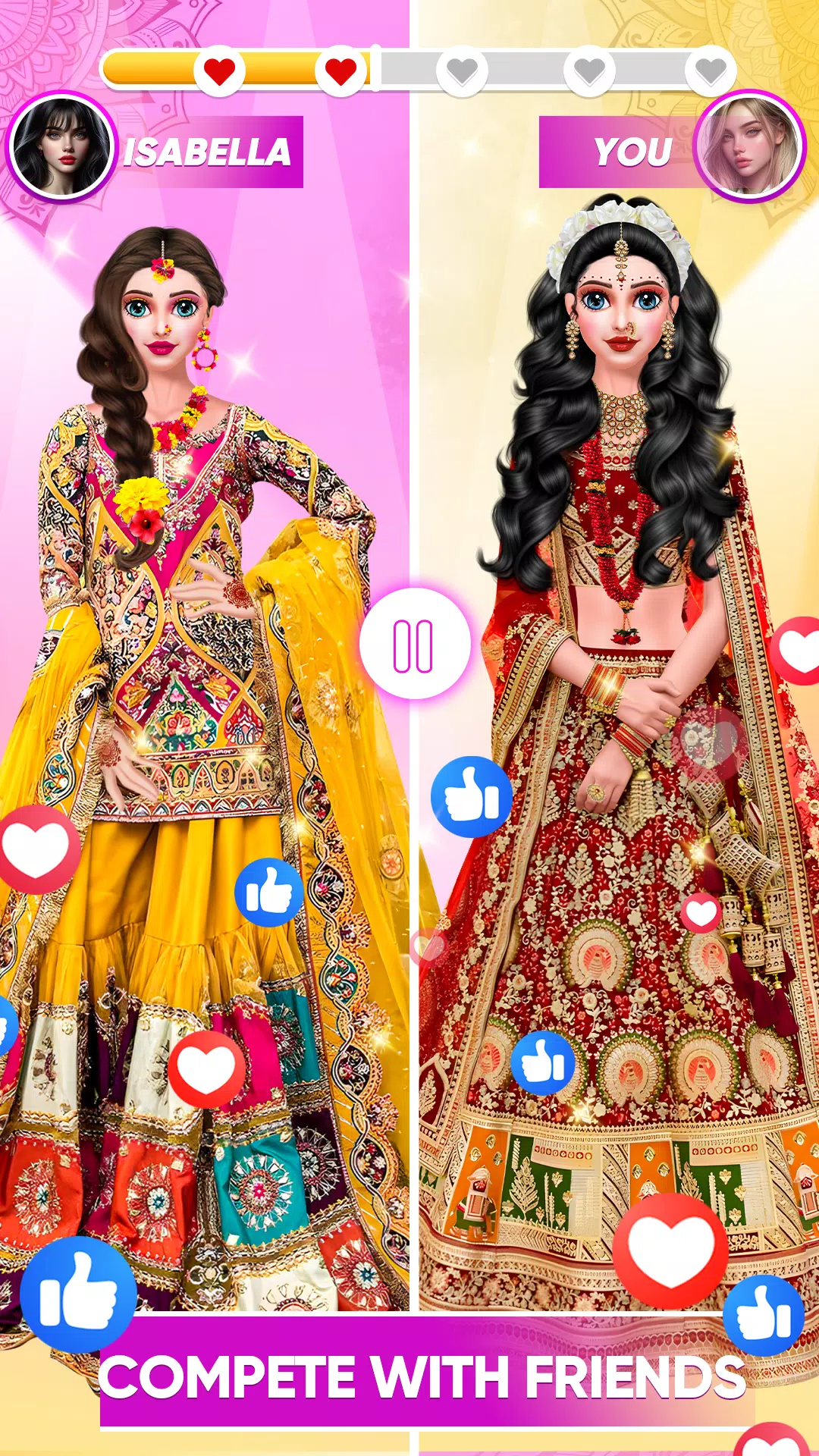 Indian Bridal Wedding Games Schermafbeelding 0