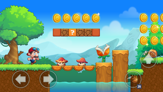 Mino's World - Run n Jump Game Captura de tela 0