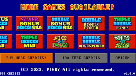 Video Poker Simulator Tangkapan skrin 3