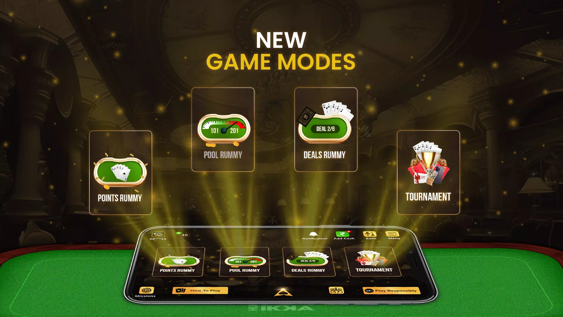HukumKaIkka Rummy Game Captura de tela 2