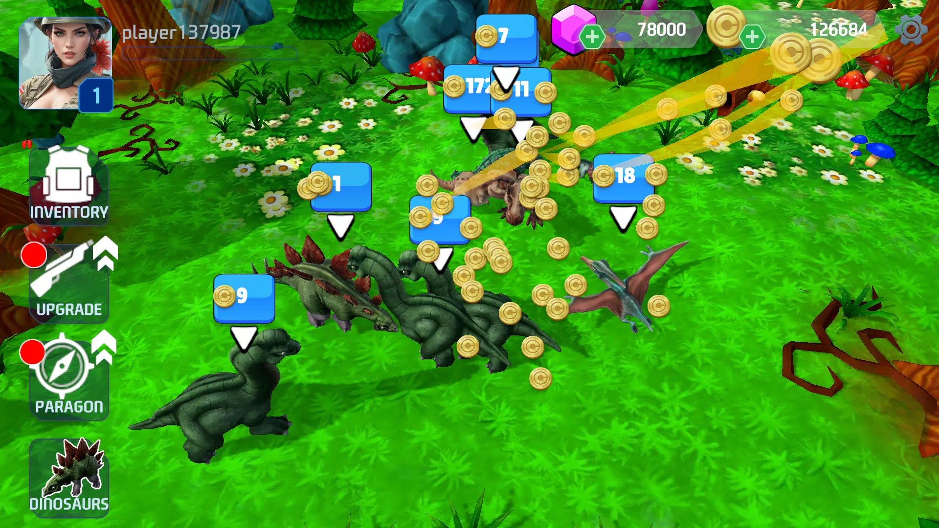 Dinosaur Park: Jurassic Chase Captura de pantalla 0
