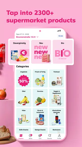 Flink: Groceries in minutes ภาพหน้าจอ 1