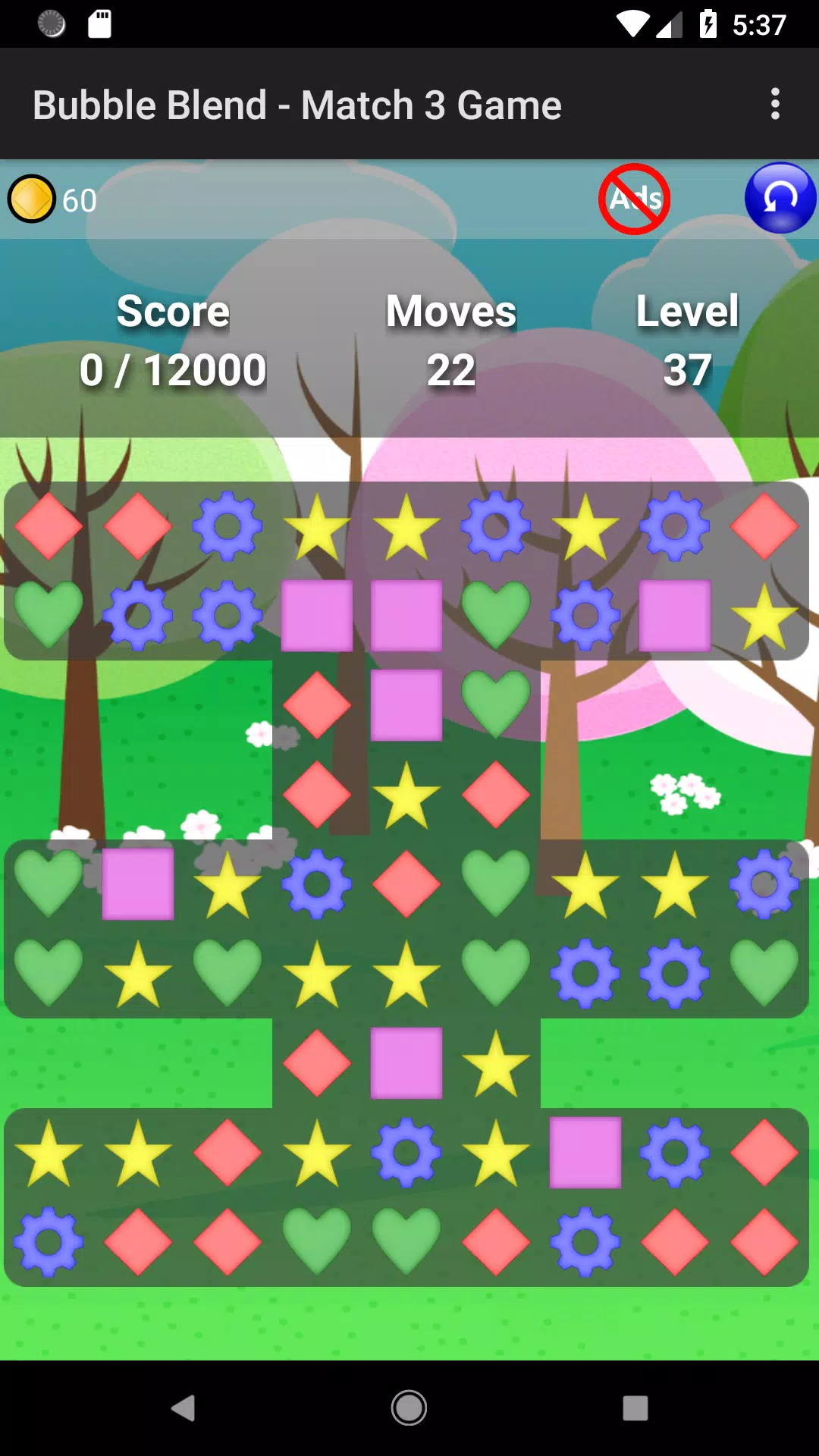 Bubble Blend - Match 3 Game Screenshot 1