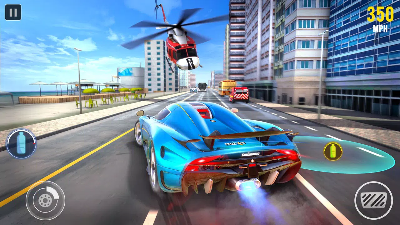 Crazy Car Racing Ảnh chụp màn hình 2