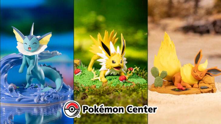 Eevee Evolution Figures