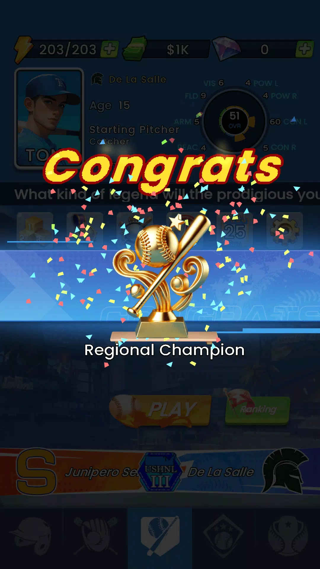 Baseball GOAT 스크린샷 2