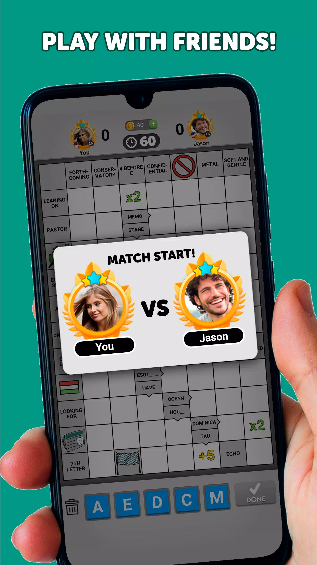 Wordgrams - Crossword & Puzzle 스크린샷 3