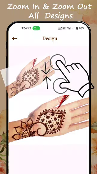 Mehndi Design Easy Simple Captura de pantalla 2