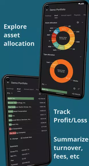 Investing portfolio tracker ဖန်သားပြင်ဓာတ်ပုံ 2