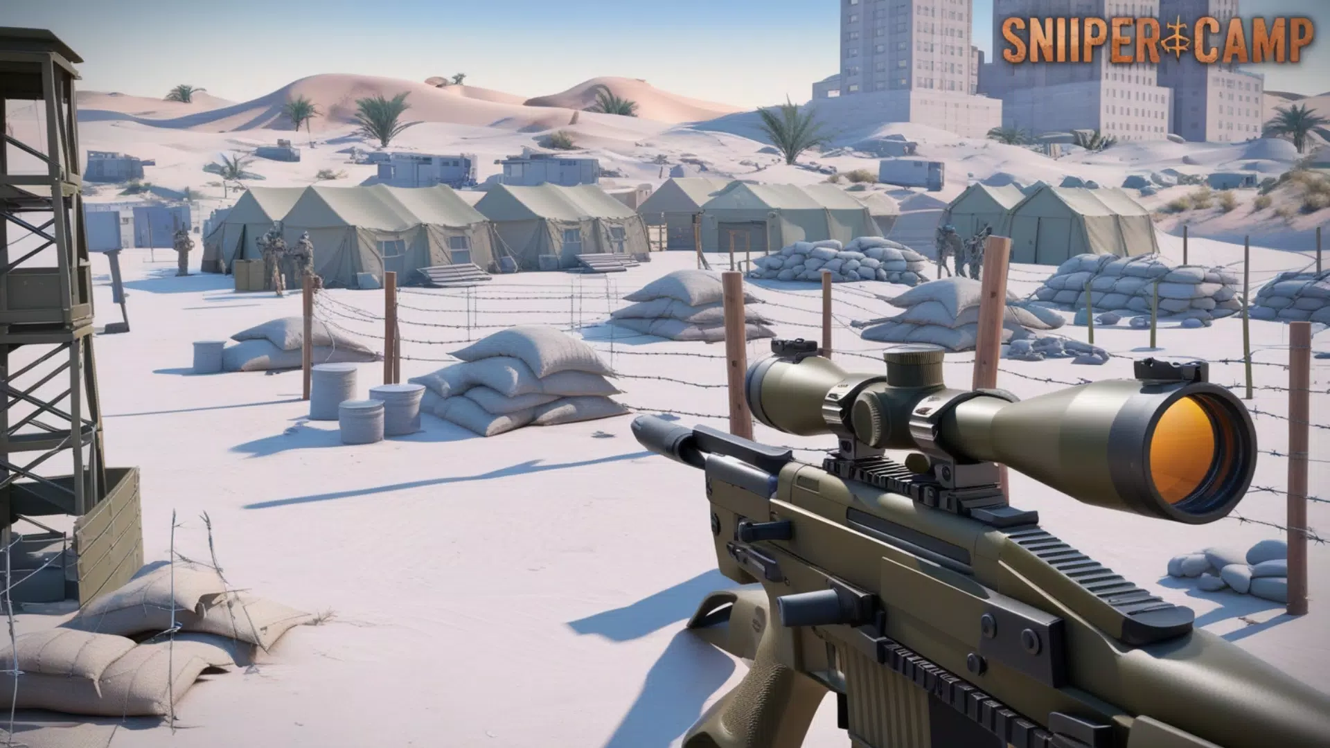 Sniper X : Desert Hunt FPS 3D Tangkapan skrin 2