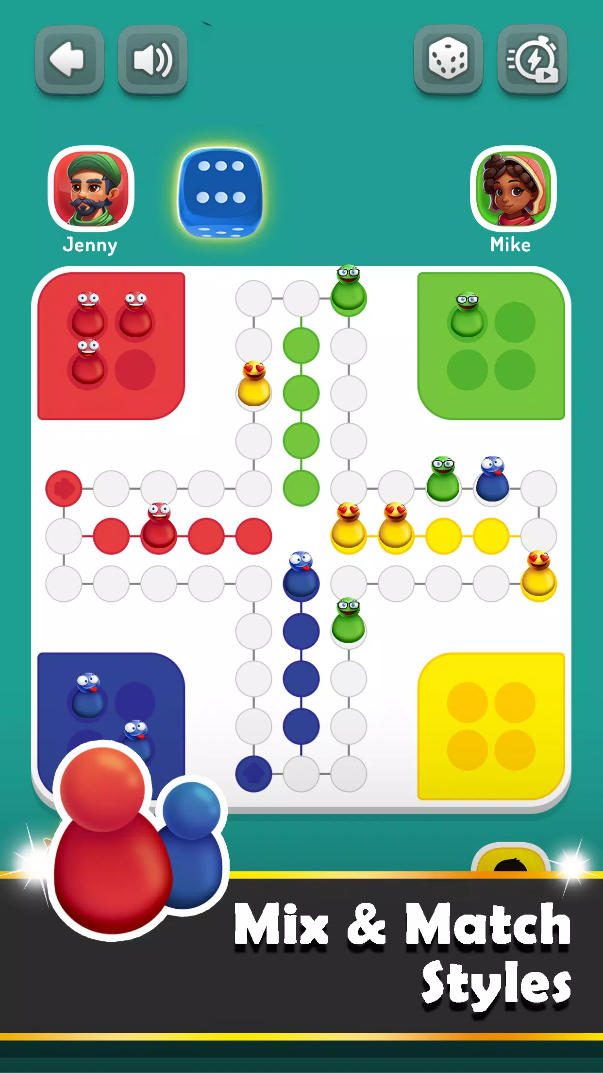 Ludo Trouble ภาพหน้าจอ 3