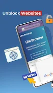 Lite: Secure VPN Browser Capture d'écran 2