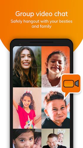 Stars Messenger Kids Safe Chat Ekran Görüntüsü 2