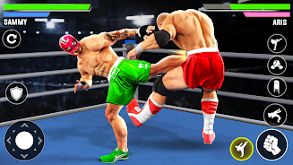 Schermata Real Fighting Wrestling Games 3