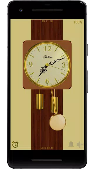 Modern Pendulum Wall Clock Captura de tela 0