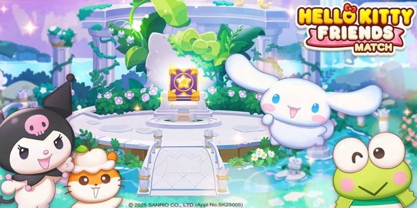 Hello Kitty Friends Match: Sanrio'nun ikonik maskotu ile Mobile'da daha fazla maç üç eğlenceli