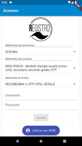 REGISTRO SOGI SCUOLA Captura de pantalla 0