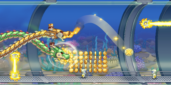 Jetpack Joyride - 瘋狂噴氣機應用截圖第0張