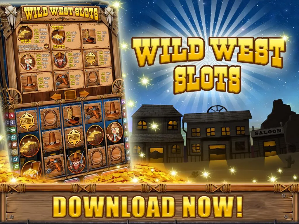 Wild West Slots Bonanza 스크린샷 1