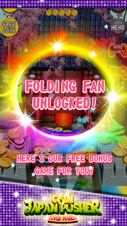 Coin Japan Pusher Fever Mania Tangkapan skrin 1