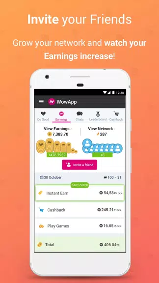 WowApp - Earn. Share. Do Good应用截图第2张