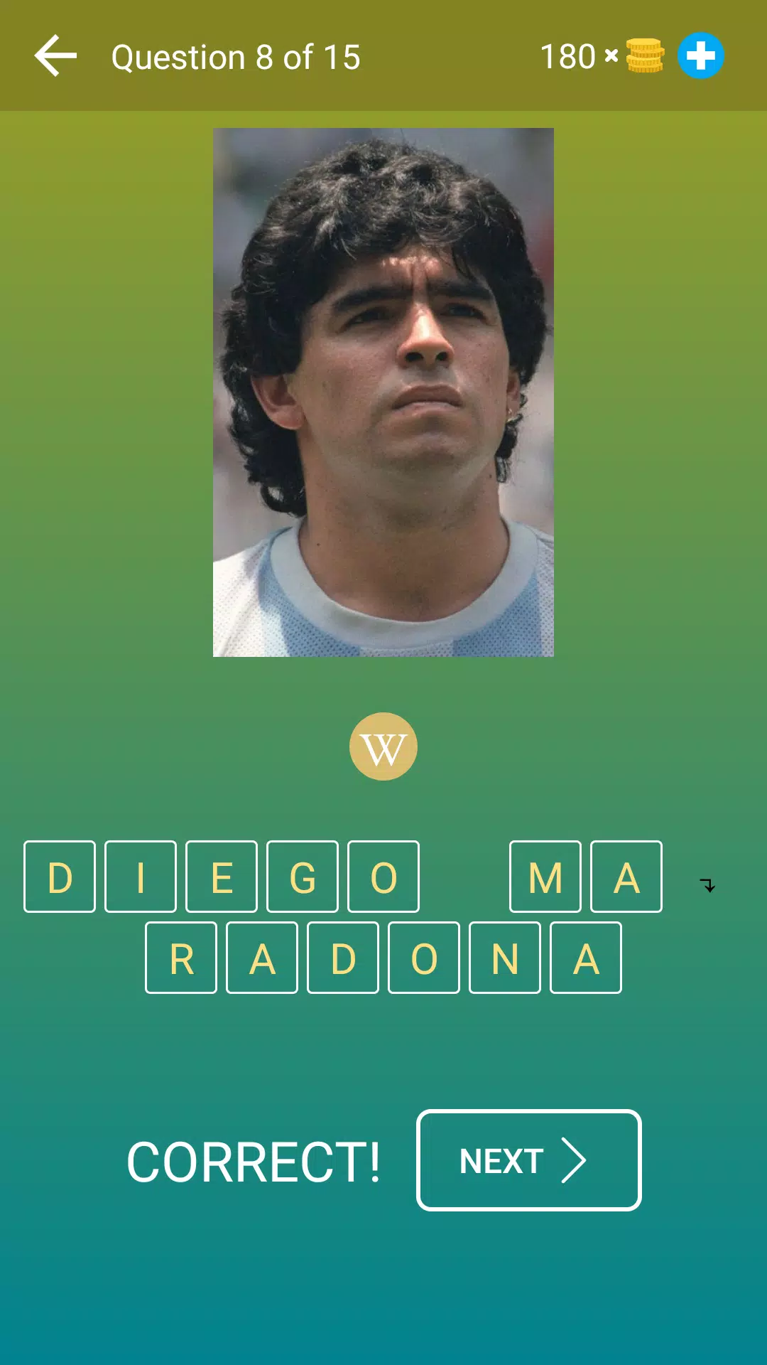 Schermata Guess the Soccer Player: Quiz 1