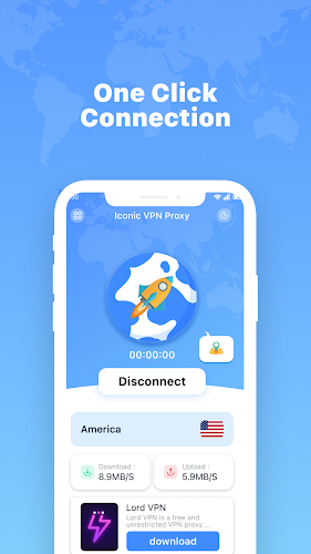 Iconic VPN Proxy ภาพหน้าจอ 2